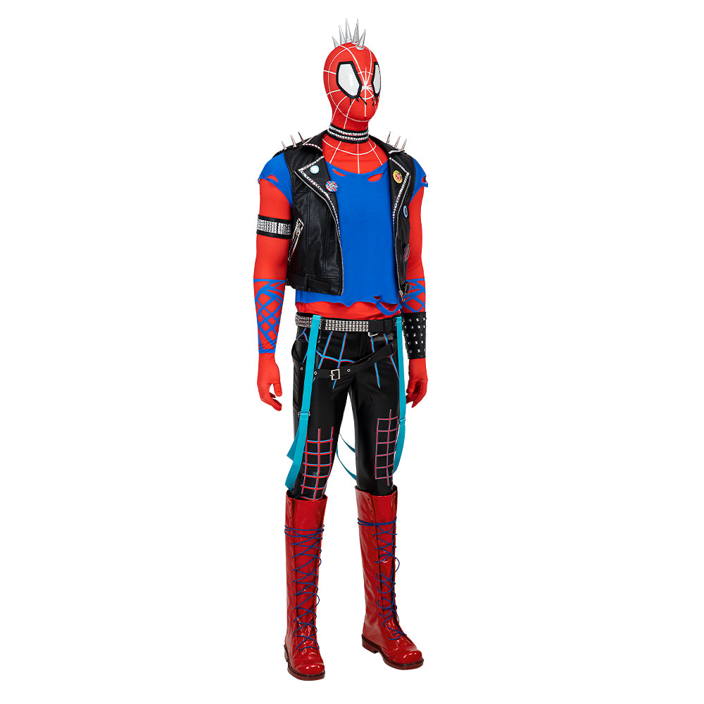 Spiderman Across the Spider-Verse Hobart Hobie Brown Cosplay Costumes Free Shipping