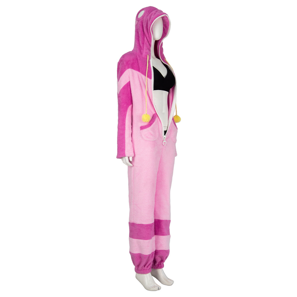 Street Fighter 6 Juri Cosplay Costume Pajama