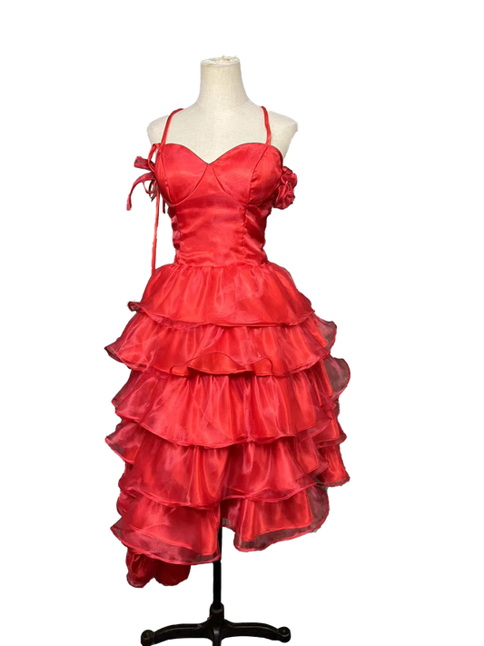 Suicide Squad Harley Quinn Red Dress Cosplay Costume