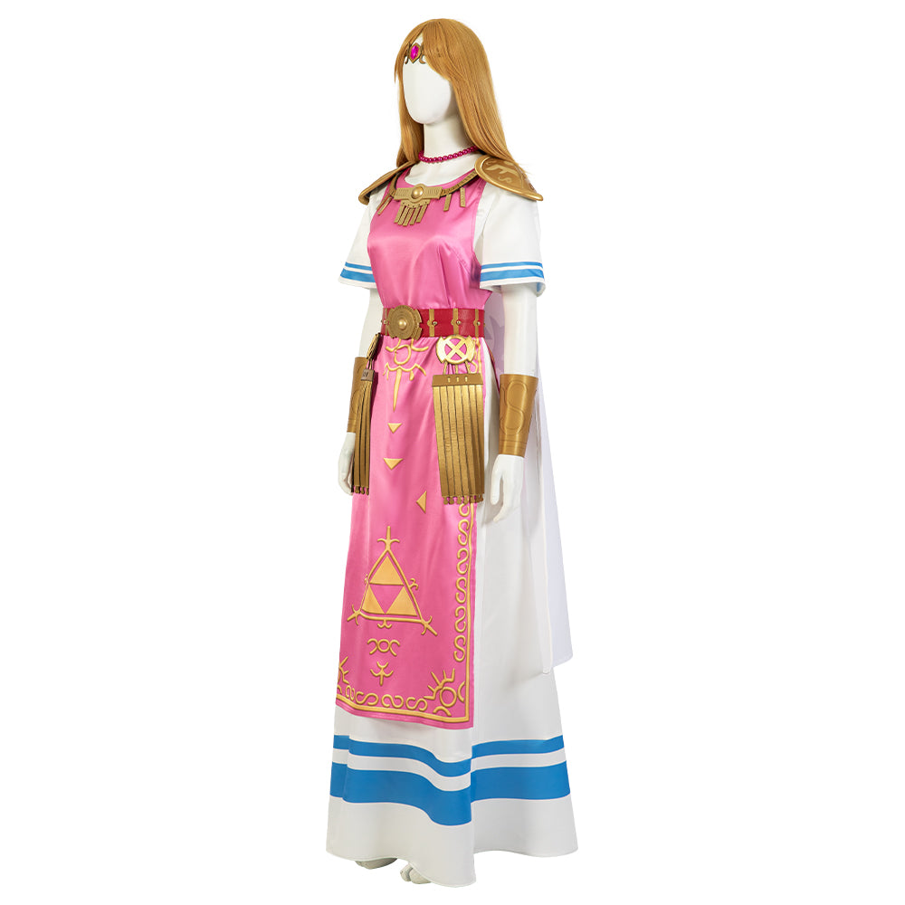 Legend Of Zelda Super Smash Bros. Princess Zelda Cosplay Costumes