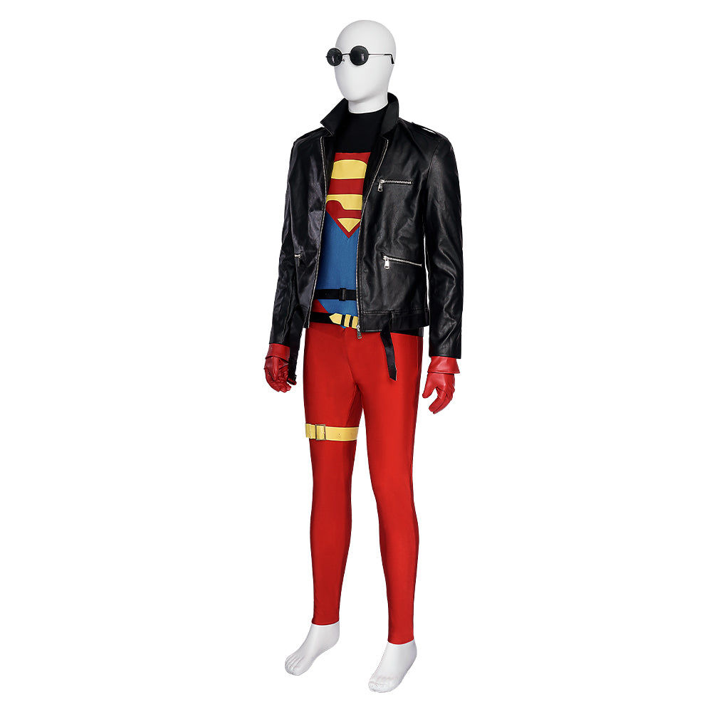 Superboy Conner Kent Cosplay Costumes Free Shipping