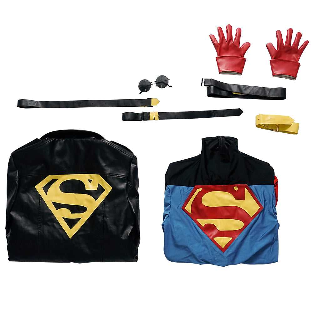 Superboy Conner Kent Cosplay Costumes Free Shipping