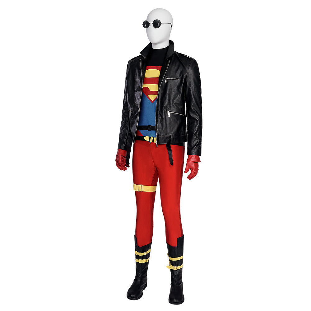 Superboy Conner Kent Cosplay Costumes Free Shipping