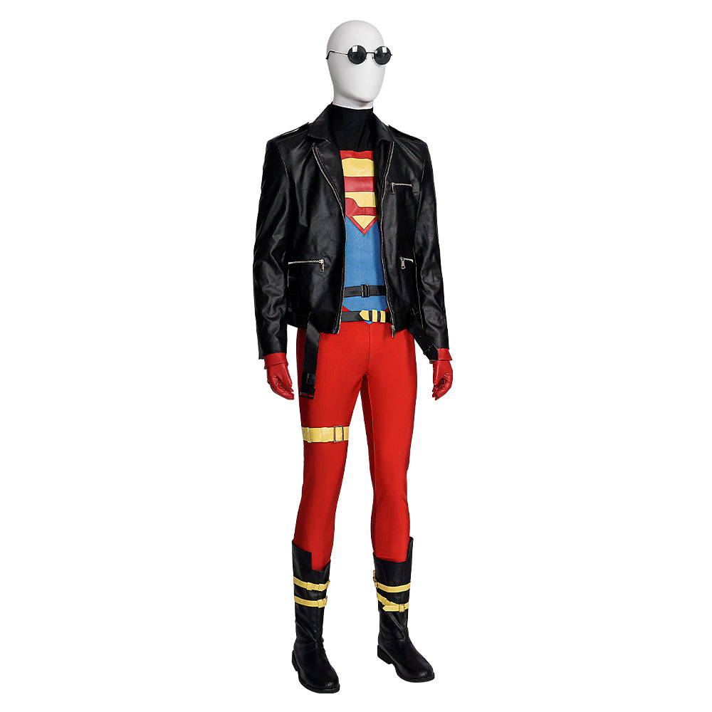 Superboy Conner Kent Cosplay Costumes Free Shipping