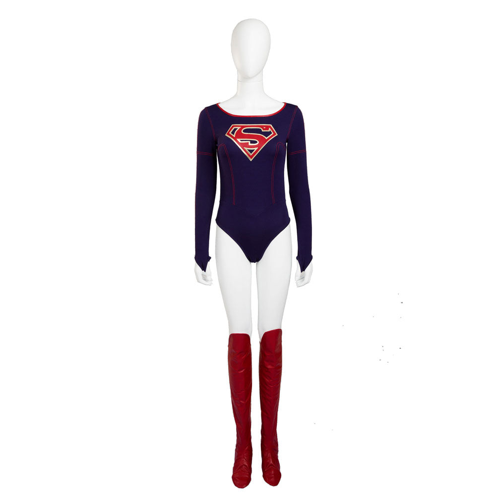 Kara Zor-El Cosplay Costume Free Shipping