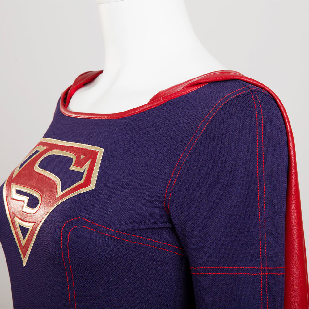 Kara Zor-El Cosplay Costume Free Shipping