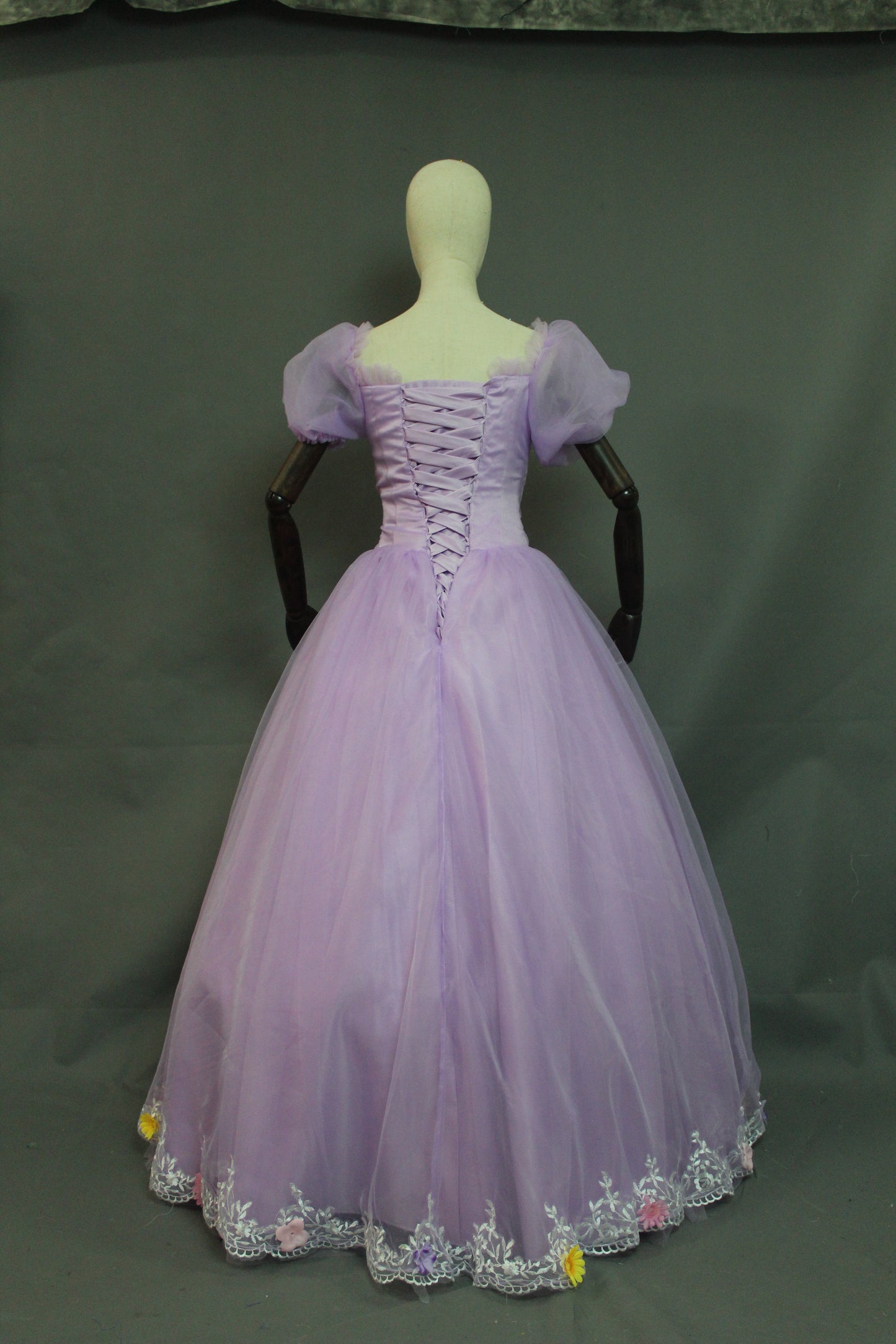 Tangled Princess Rapunzel Dress Cosplay Costume