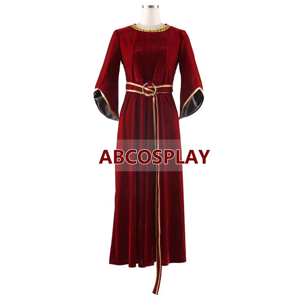 Tangled Rapunzel Mother Gothel Dress Cosplay Costume