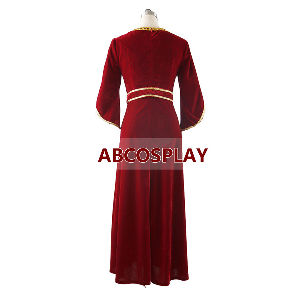 Tangled Rapunzel Mother Gothel Dress Cosplay Costume