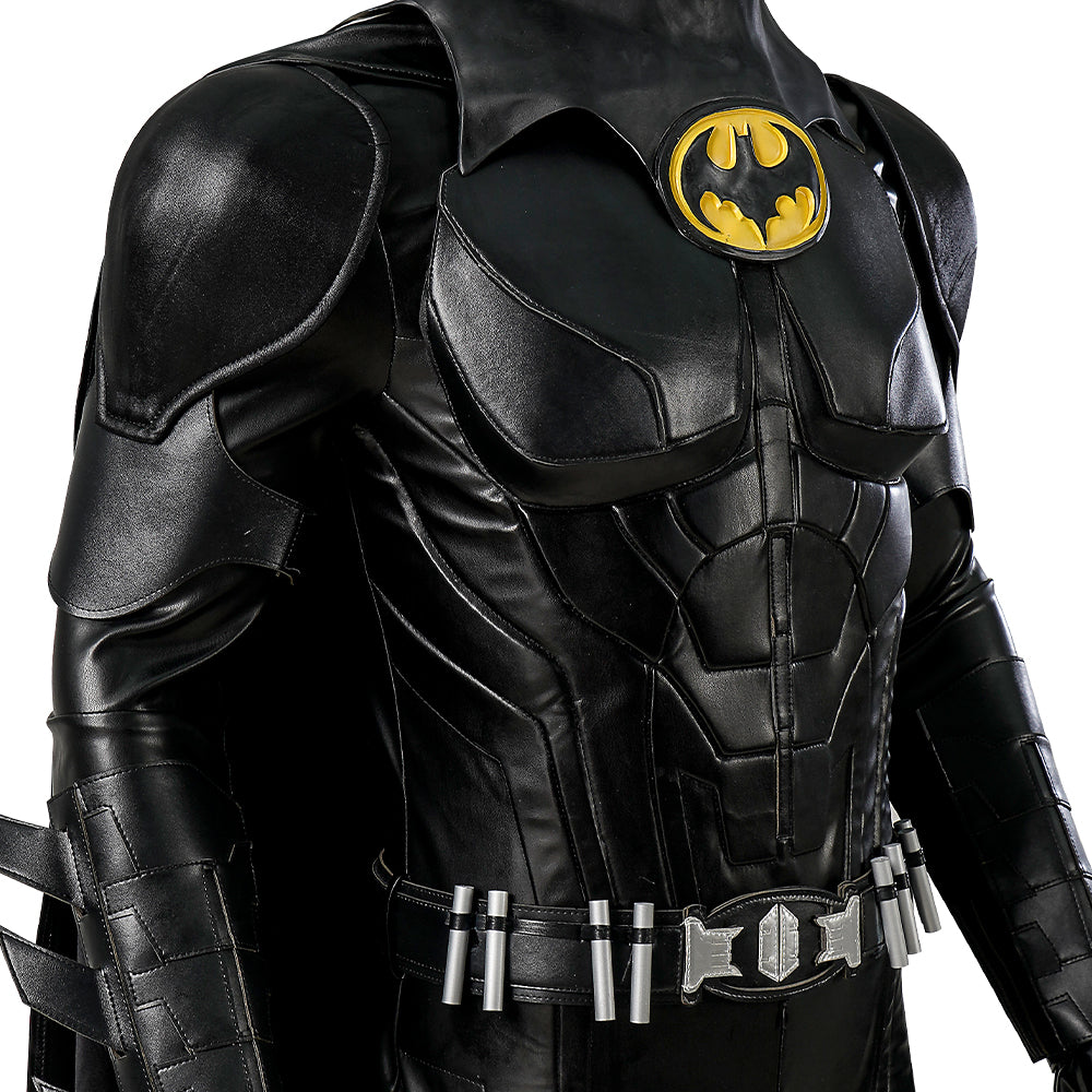 The Flash Keaton Batman Bruce Wayne Cosplay Costumes Free Shipping