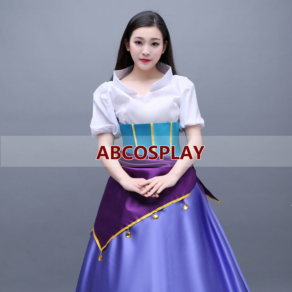 The Hunchback Of Notre Esmeralda Princess Dress Cosplay Costume