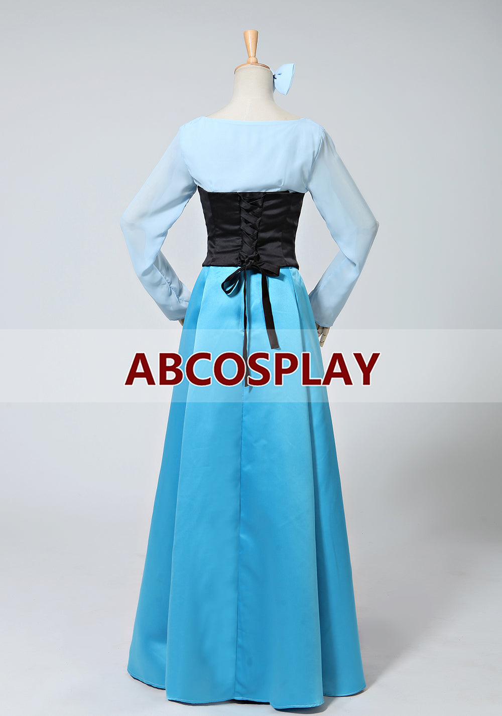 The Little Mermaid Ariel Blue Dress Cosplay Costume