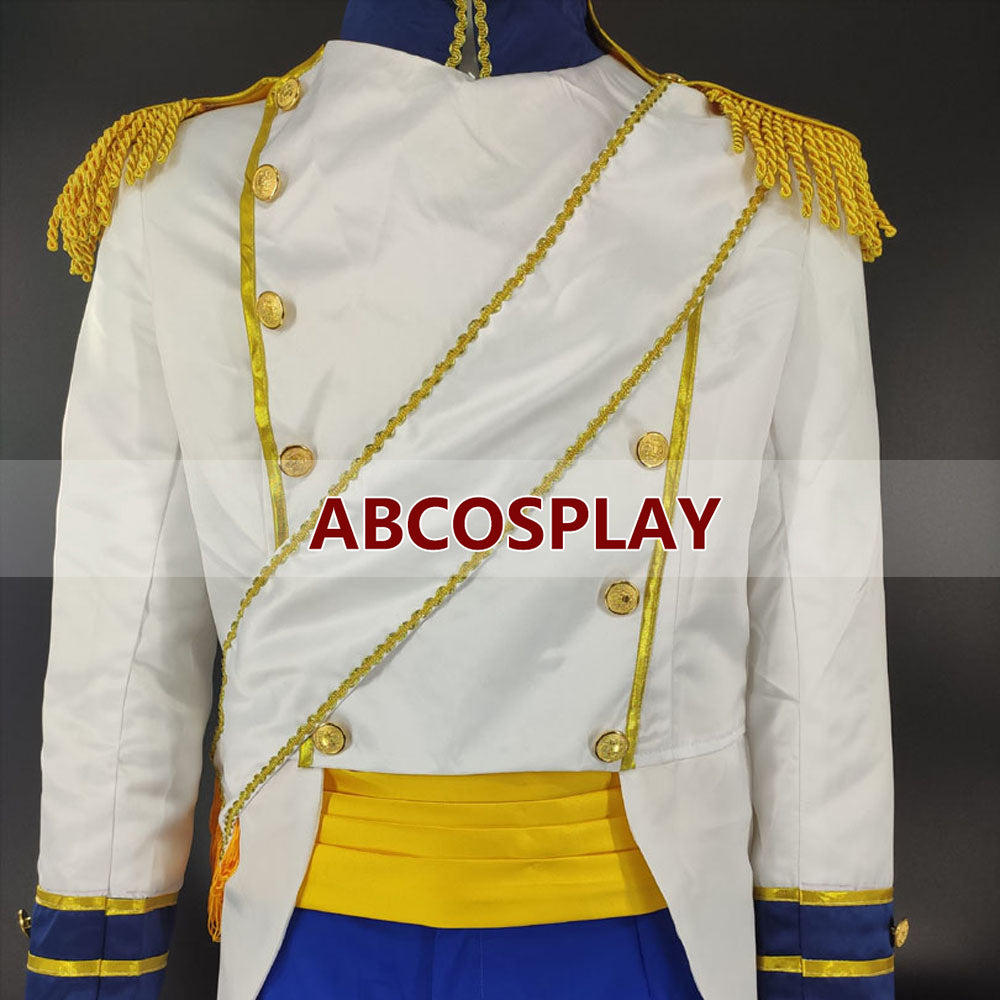 The Little Mermaid Prince Eric Cosplay Costume