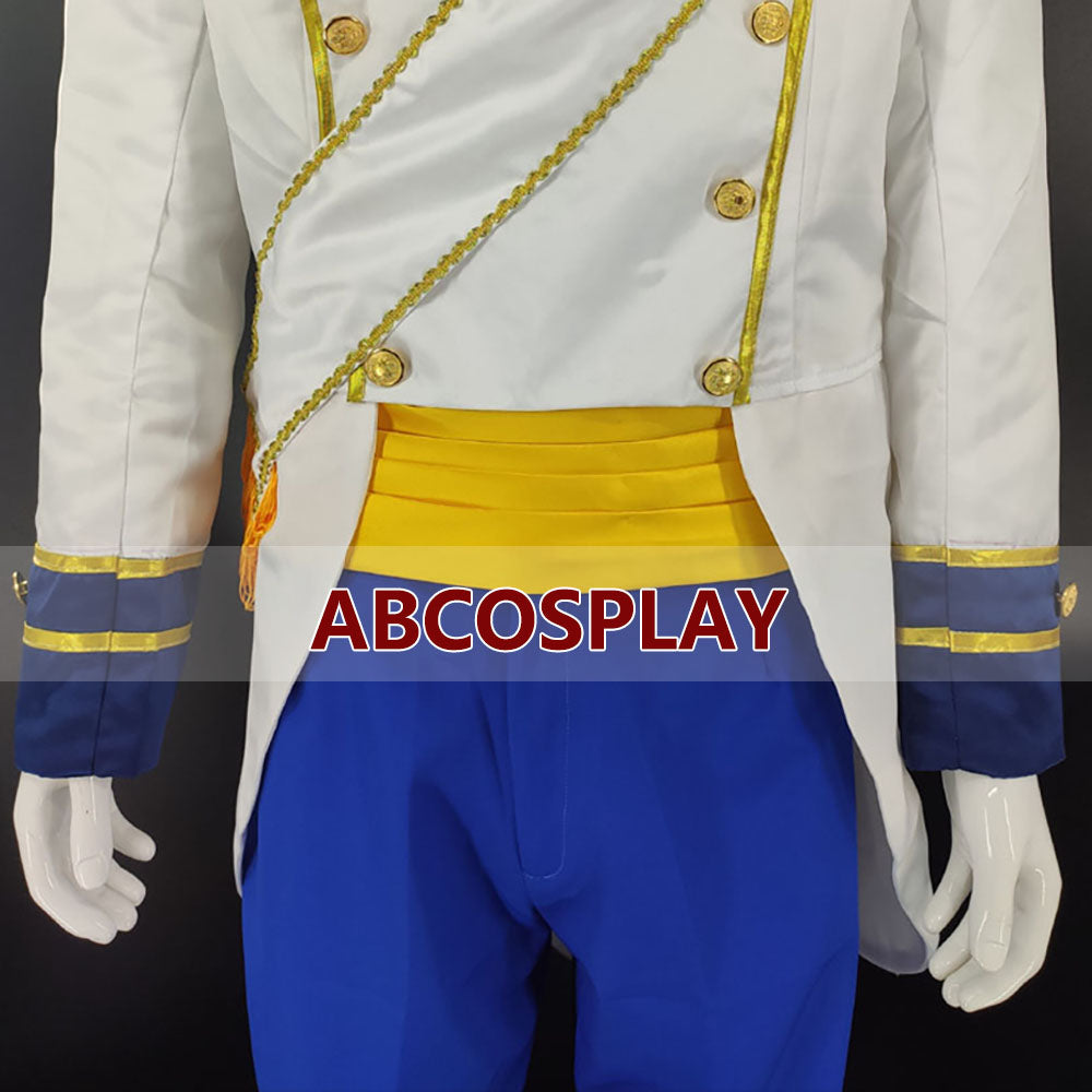 The Little Mermaid Prince Eric Cosplay Costume