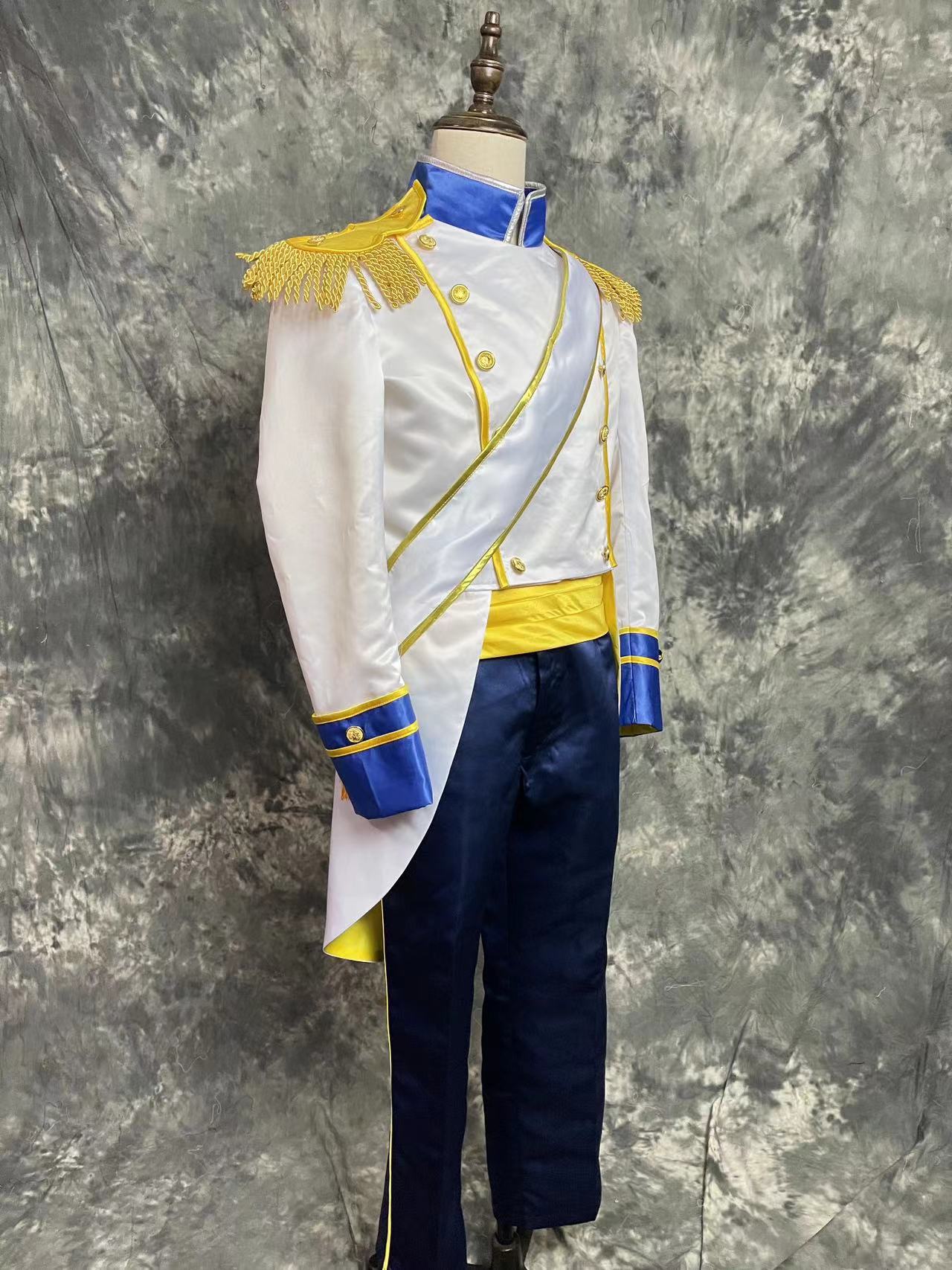 The Little Meraid Prince Eric Cosplay Costume