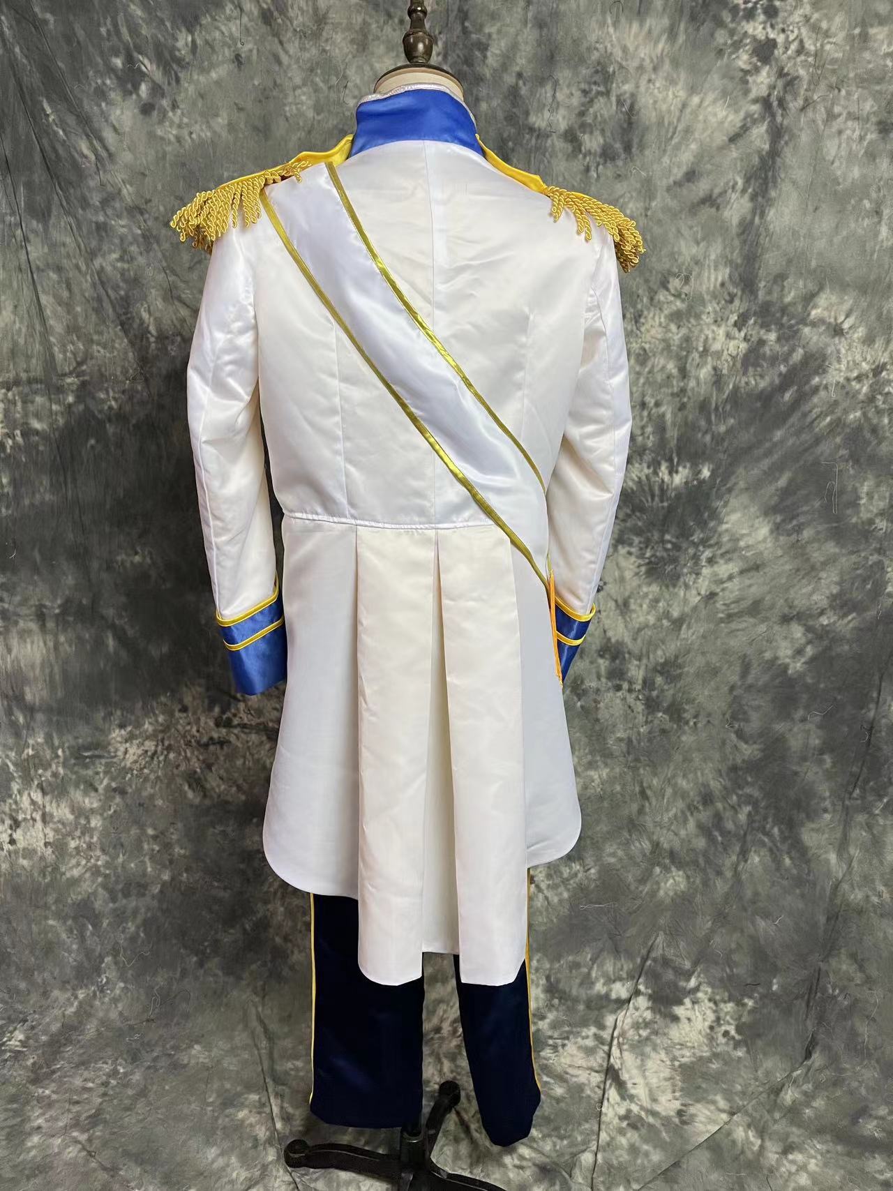 The Little Meraid Prince Eric Cosplay Costume