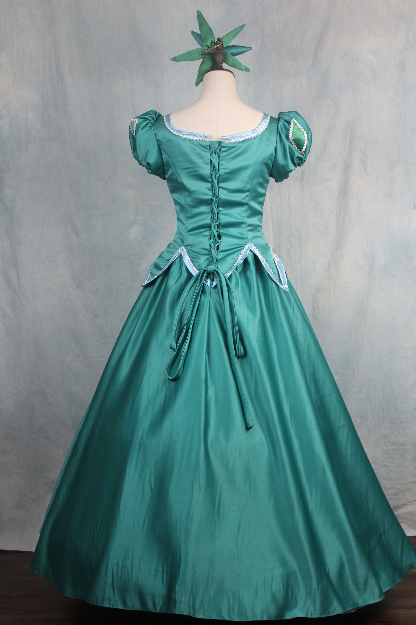 The little Mermaid Princess Ariel Dress Green Cosplay Costumes