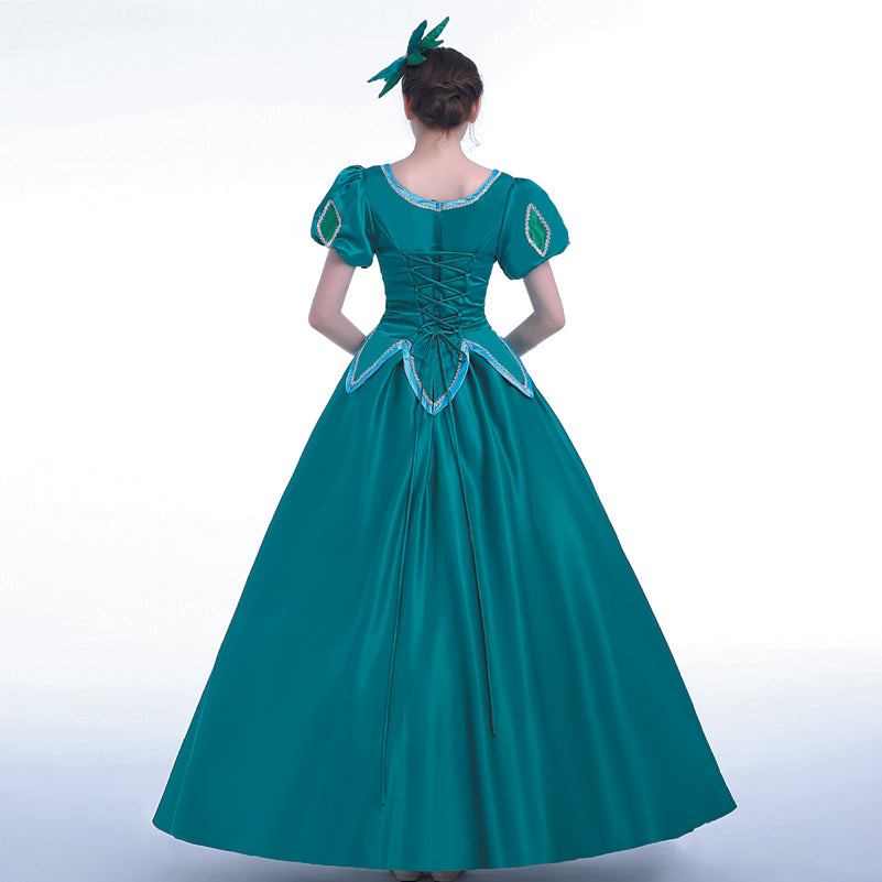 The little Mermaid Princess Ariel Dress Green Cosplay Costumes