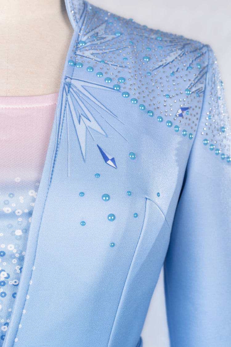 Frozen 2 Elsa Dress Blue Cosplay Costumes