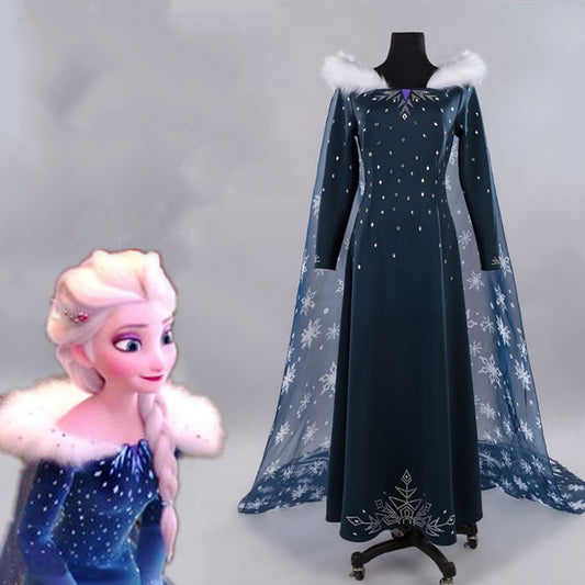 Frozen 2 Princess Elsa Dress Elsa Cosplay Costume