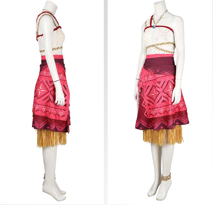 Princess Moana Dress Moana 2 Cosplay Costume