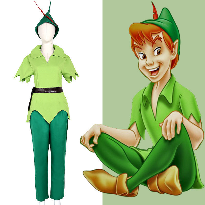 Prince Peter Pan Cosplay Costume Adult Kids