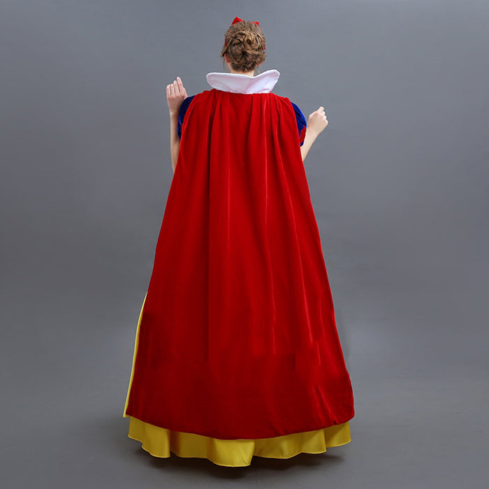 New Princess Snow White Dress Cosplay Costume Woman