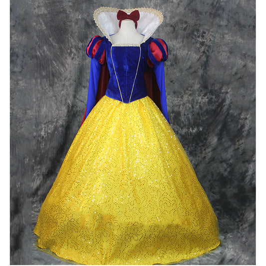 Princess Snow White Dress Woman Girls Newly